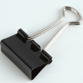 Black Metal 19 mm Small Paper Binder Clips